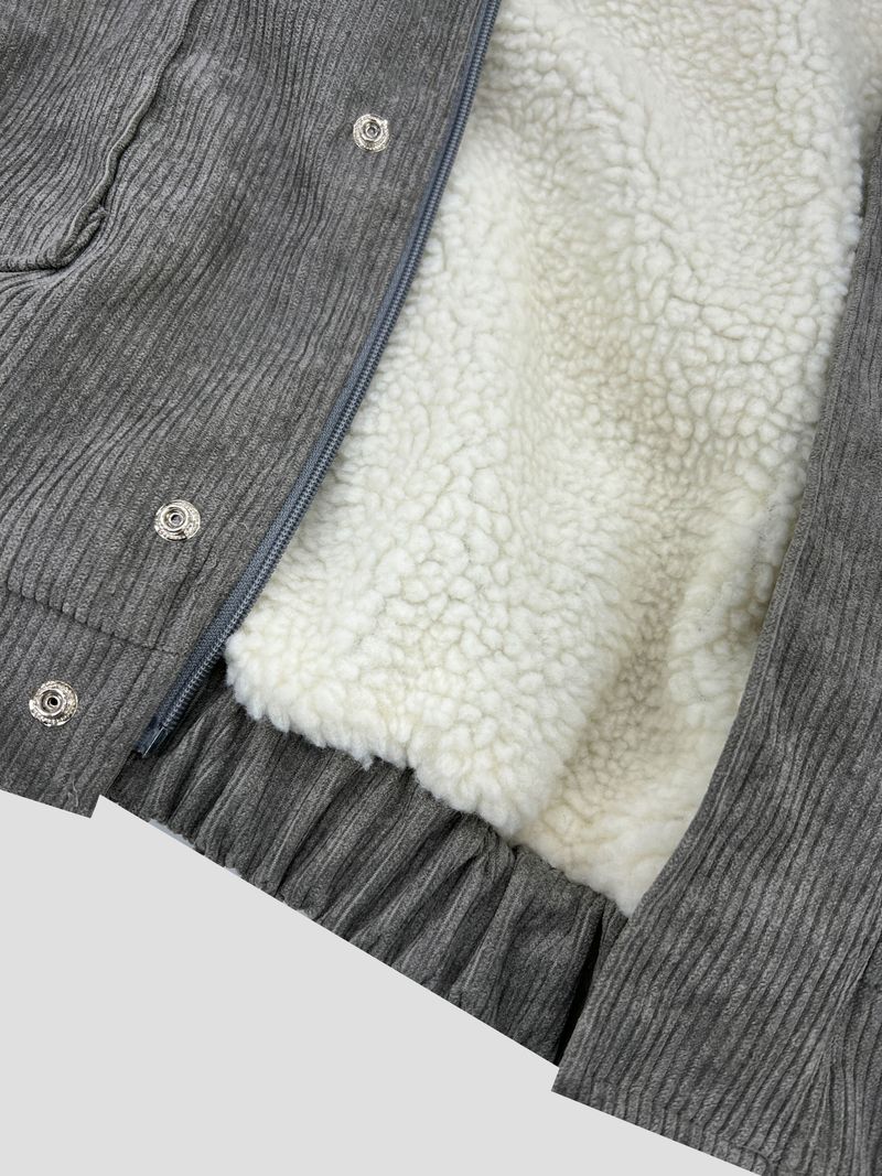 Number Jack Corduroy Hooded Jacket 3C