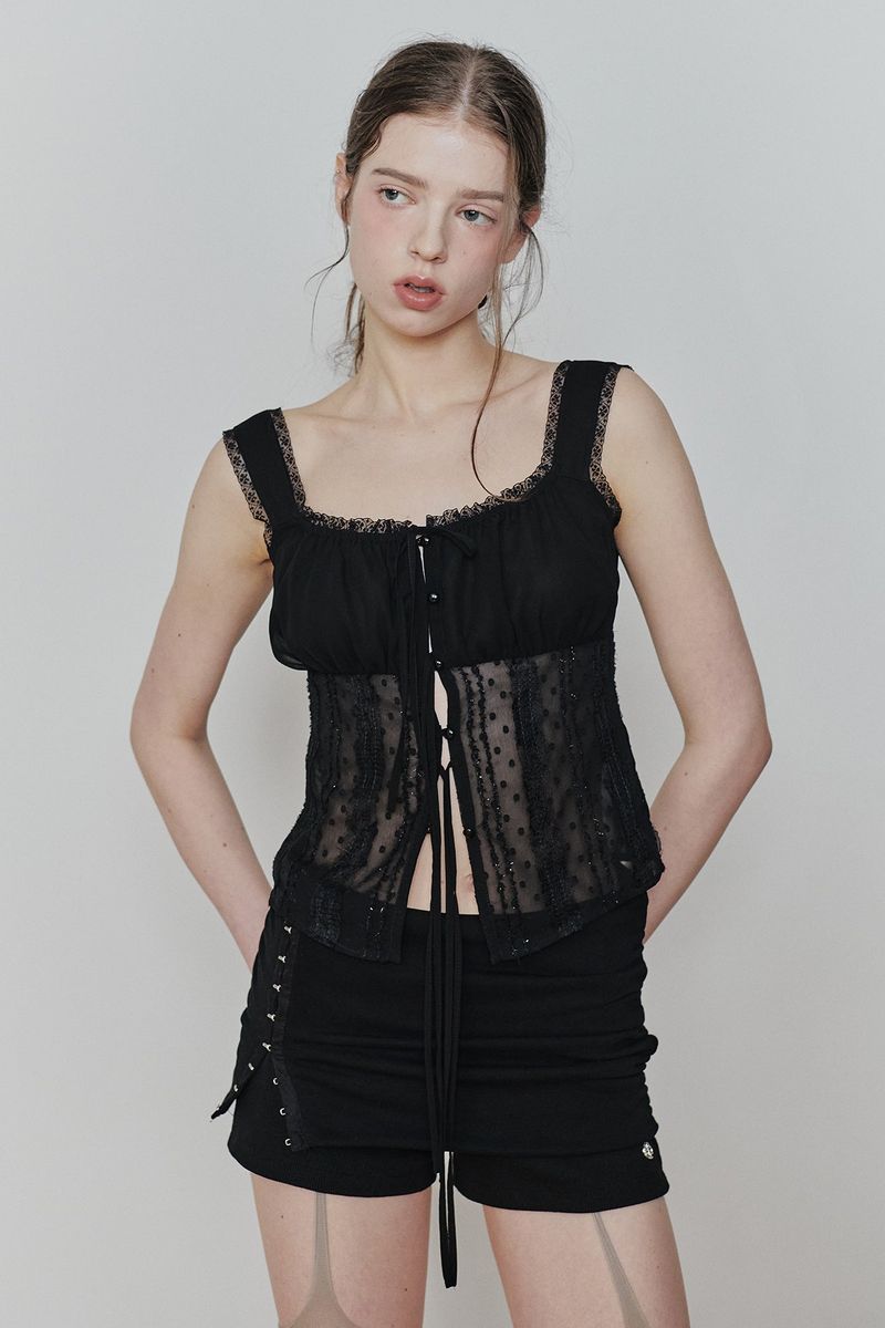 RUBY HOOK SHORTS (SS ver.) black
