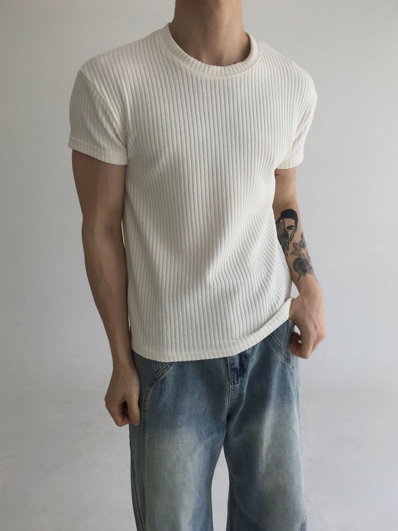 crop ned short sleeve(3colors)