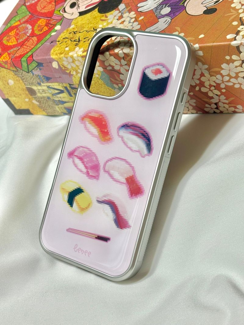 Pixel Sushi Epoxy Bumper Case