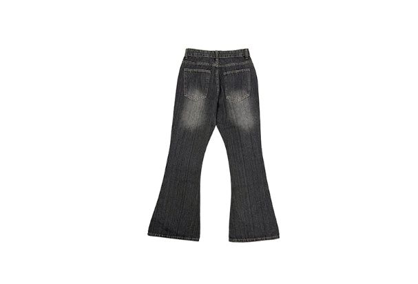 Tego Vintage Washing Denim Bootcut Pants