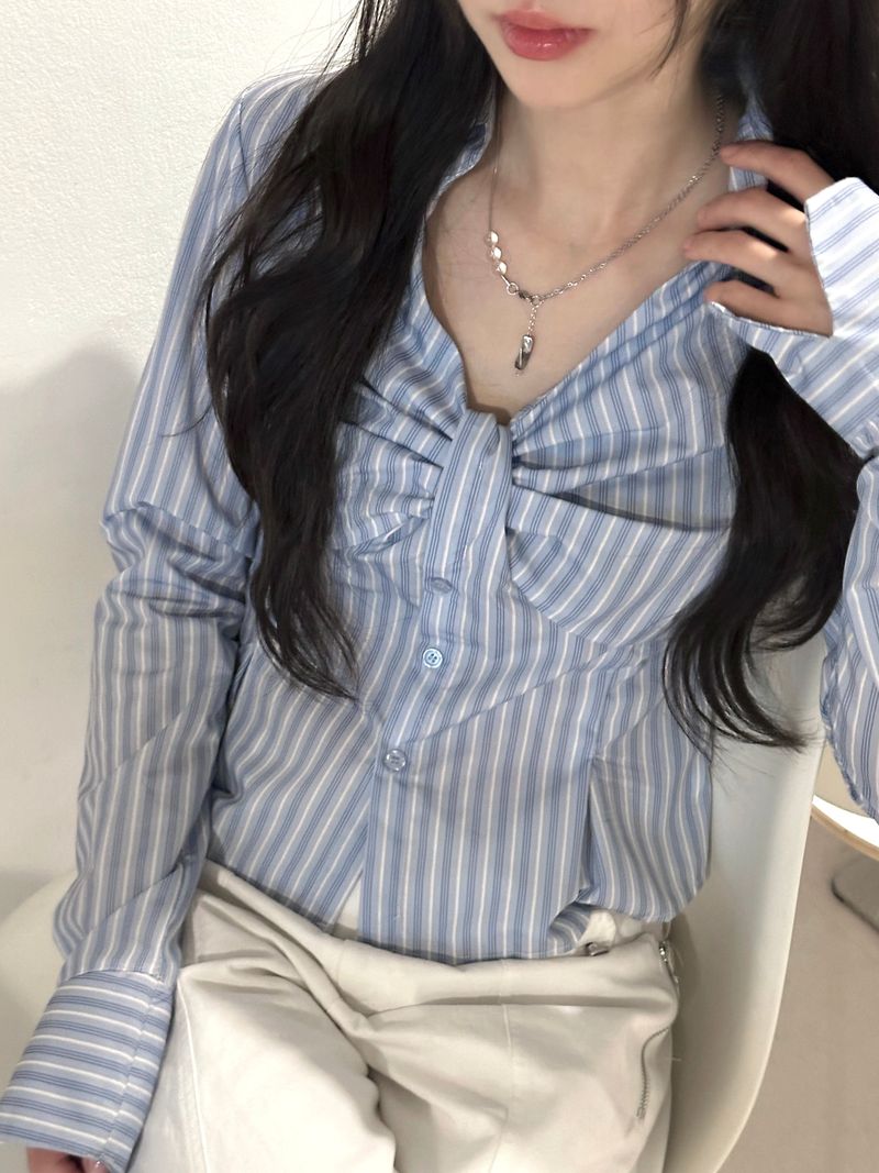 aqua necklace(clear)