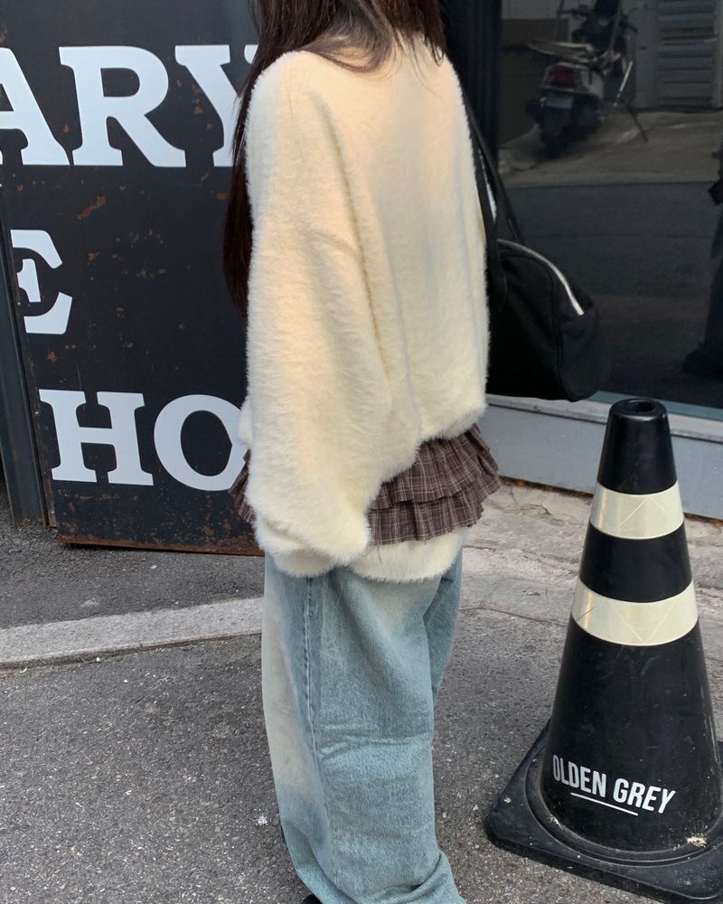 Secret washing denim pants