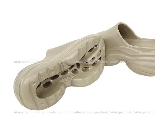 8cm UP! Wave EVA Platform Slippers