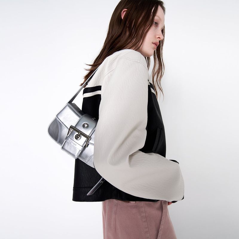 MUNIER（ミュニエ）の「MOTOR BAG_SILVER（Bags）」