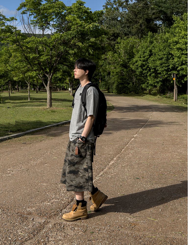 Bento Camo Bermuda Pants