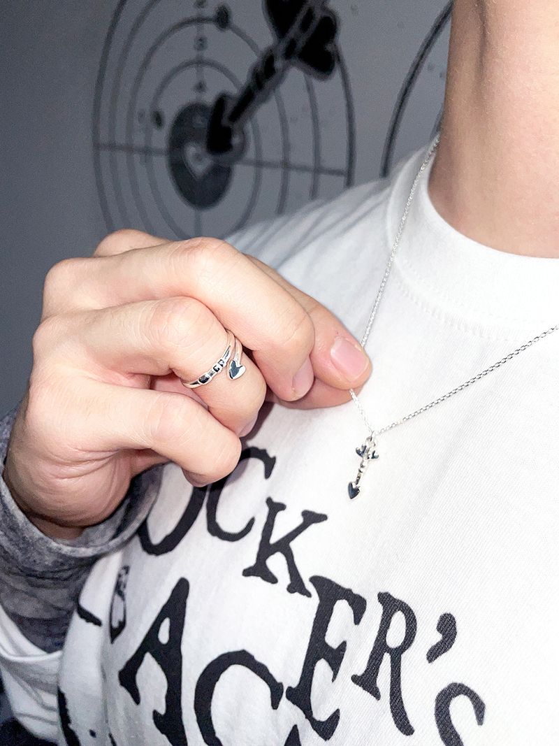 HEART ARROW RING