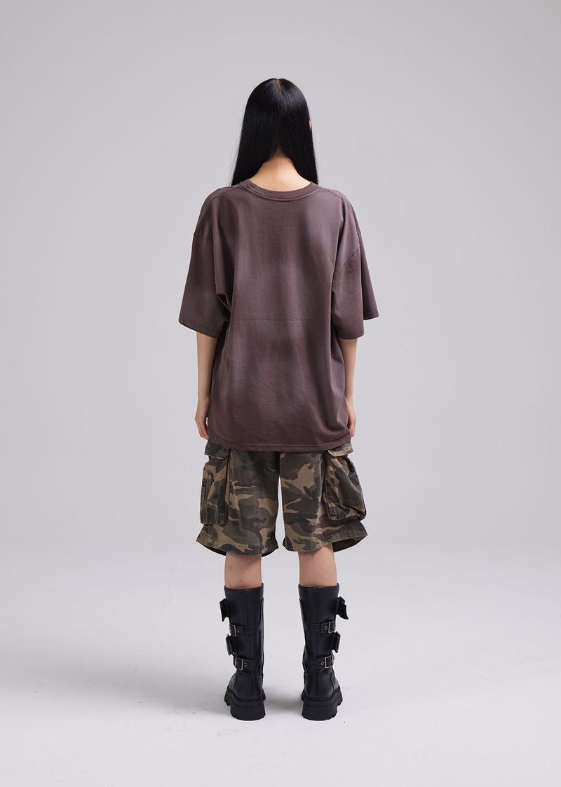 I YOU T-SHIRT (BROWN)