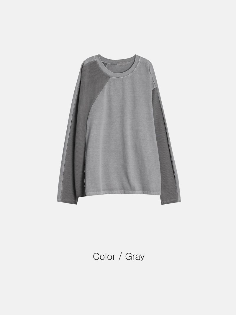 Mera Pigment Waffle Long Sleeve 4C