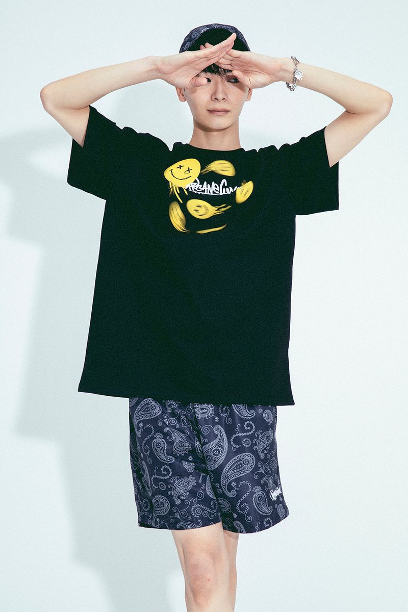 PAISLEY LOGO HALF PANTS