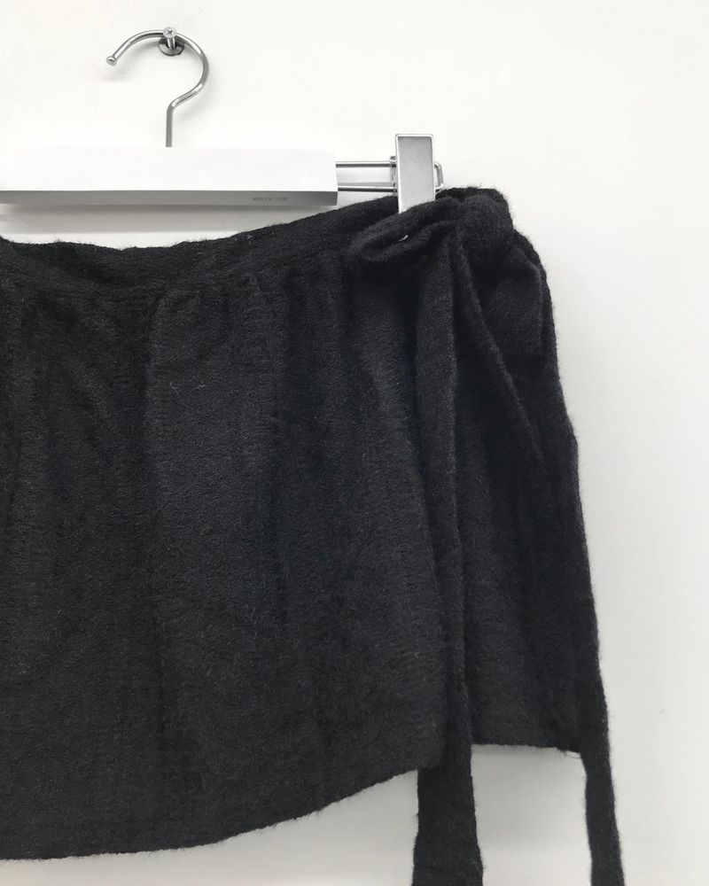 Seine Crochet Knit Wrap Skirt (2 Colors)