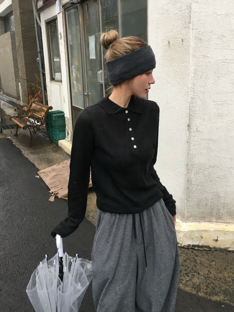 [Ritcore MADE] Striped Terry Wide Pants (3c)