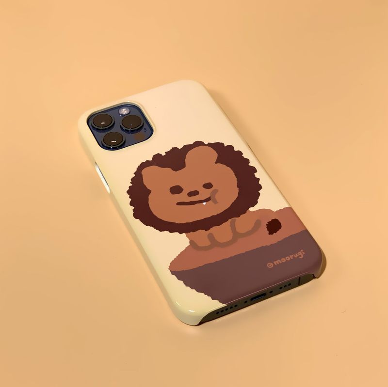 moorugi(モールジ)の「Lion moorugi HardCase(Hats)」
