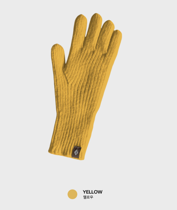  Edmo Smart Finger Hole Ribbed Gloves