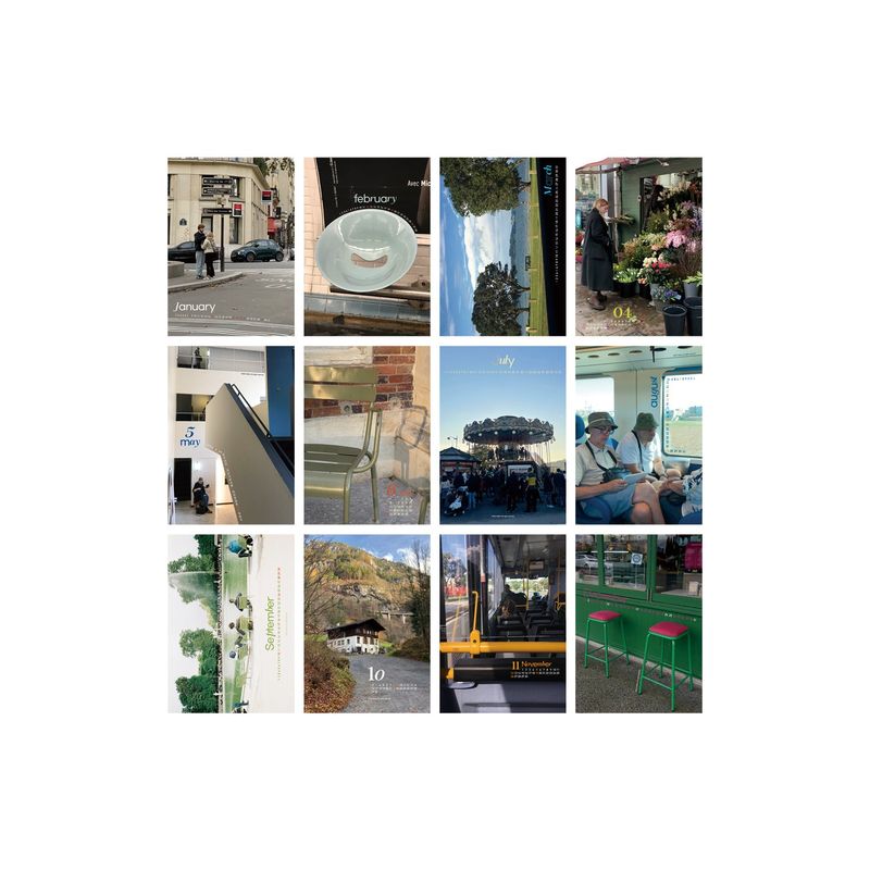 Notful（ノットフル）の「2023 Calendar poster set（Fashion Accessories）」