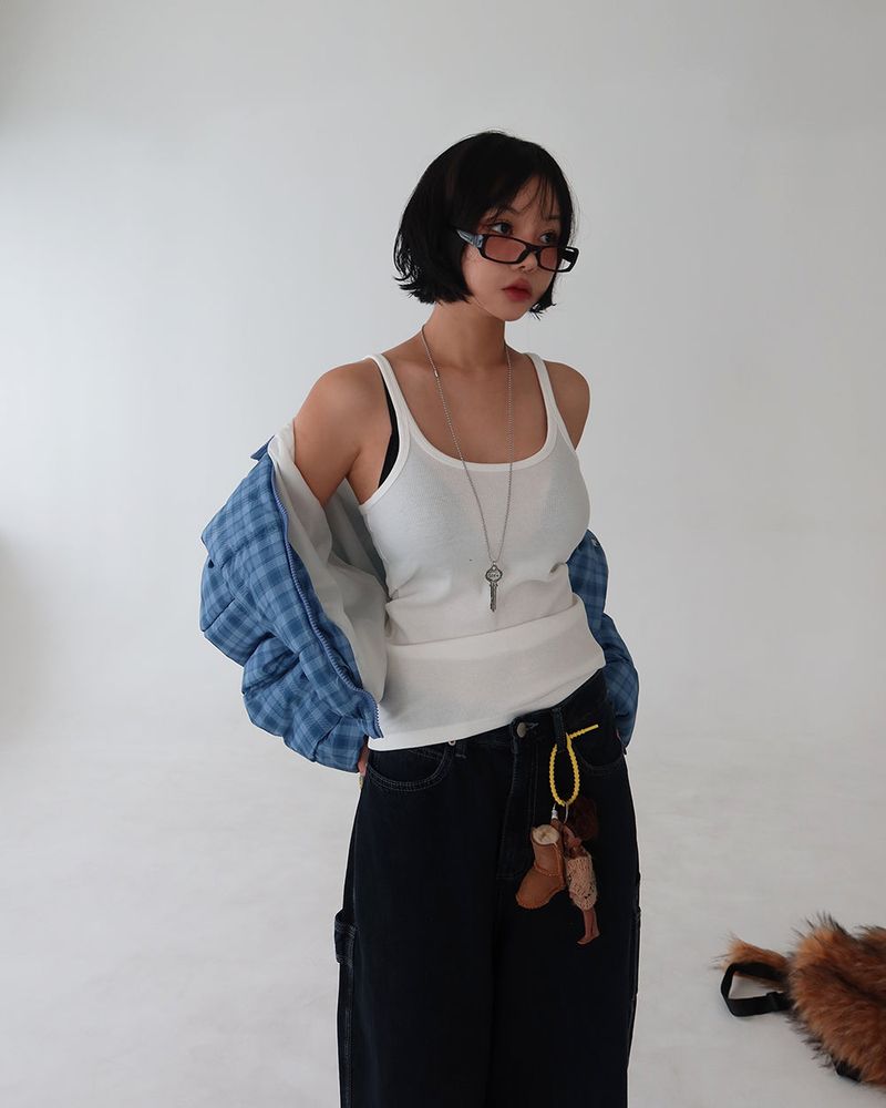 FW Basic Ribbed Sleeveless