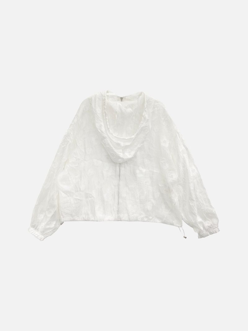 Airy Bloom Flower Zip-Up (3c)