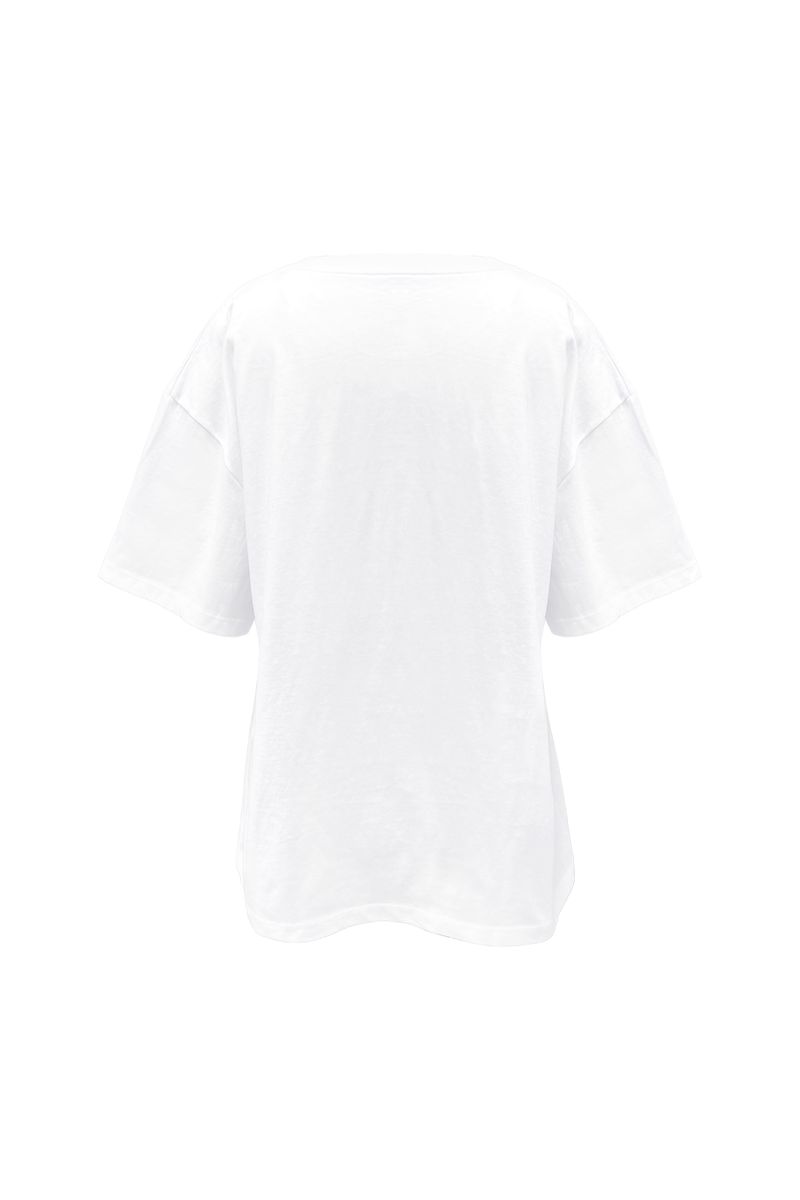 NAUGHTY PRINTING T-SHIRT