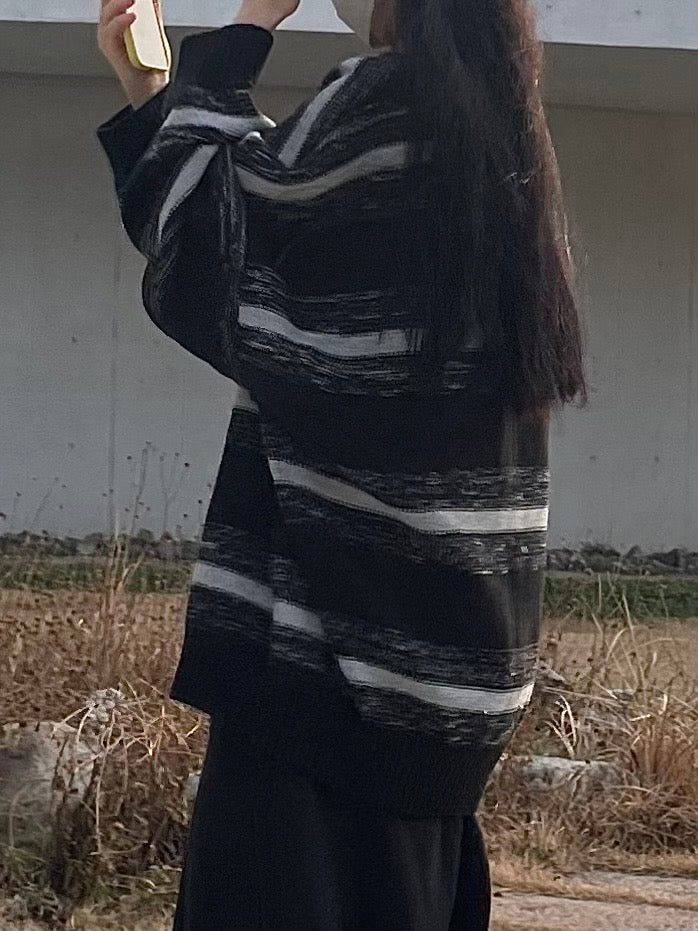 Stripe wave Knitwear
