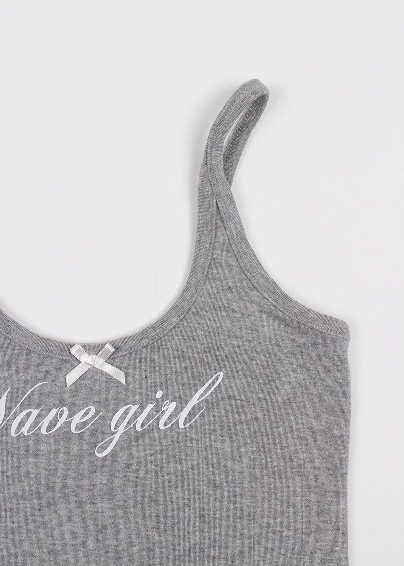 GIRL RIBBON SLEEVELESS