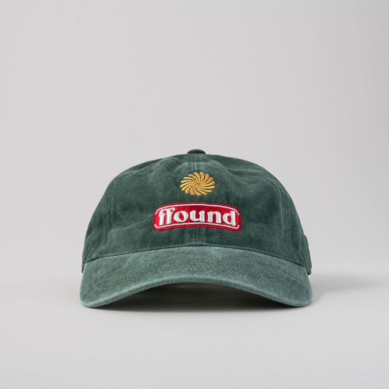 FFOUND3 STONE WASHED BALL CAP / GREEN