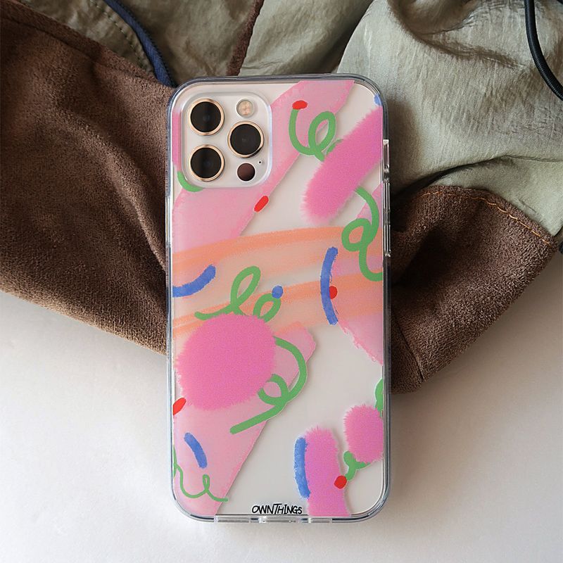 [MADE] Good Feeling Day  phone case (jelly hard)