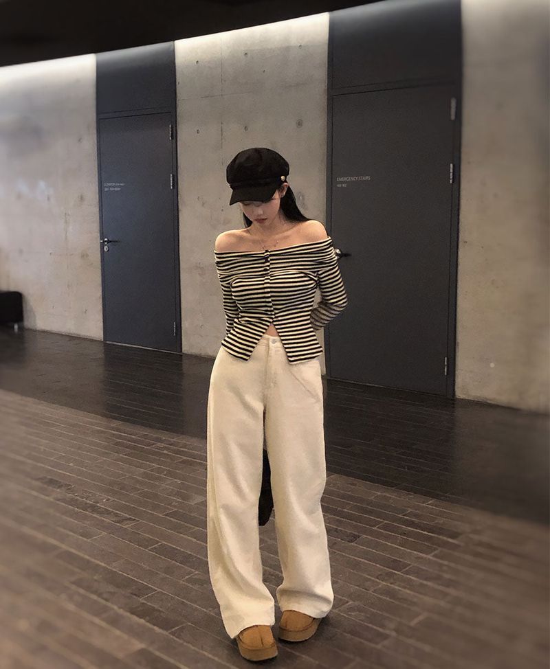 [BELLIDE MADE] Diget corduroy wide pants