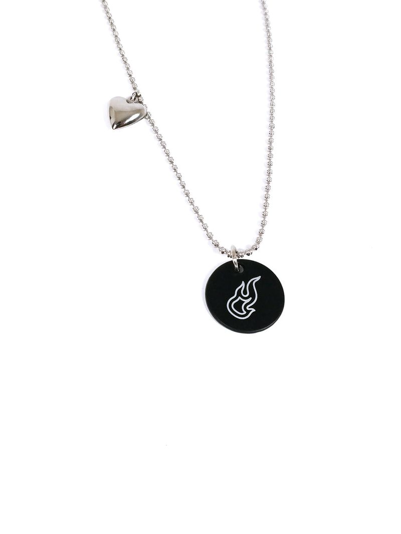 Fire Heart Necklace