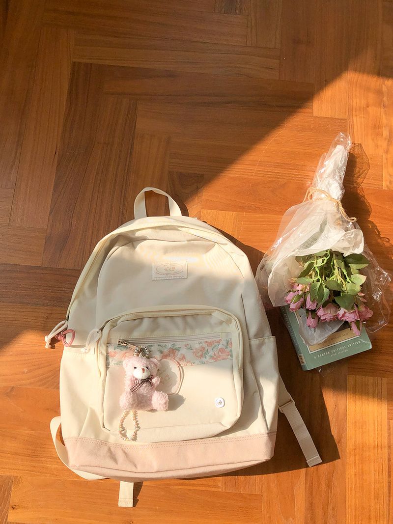 Bon voyage backpack_vintage rose