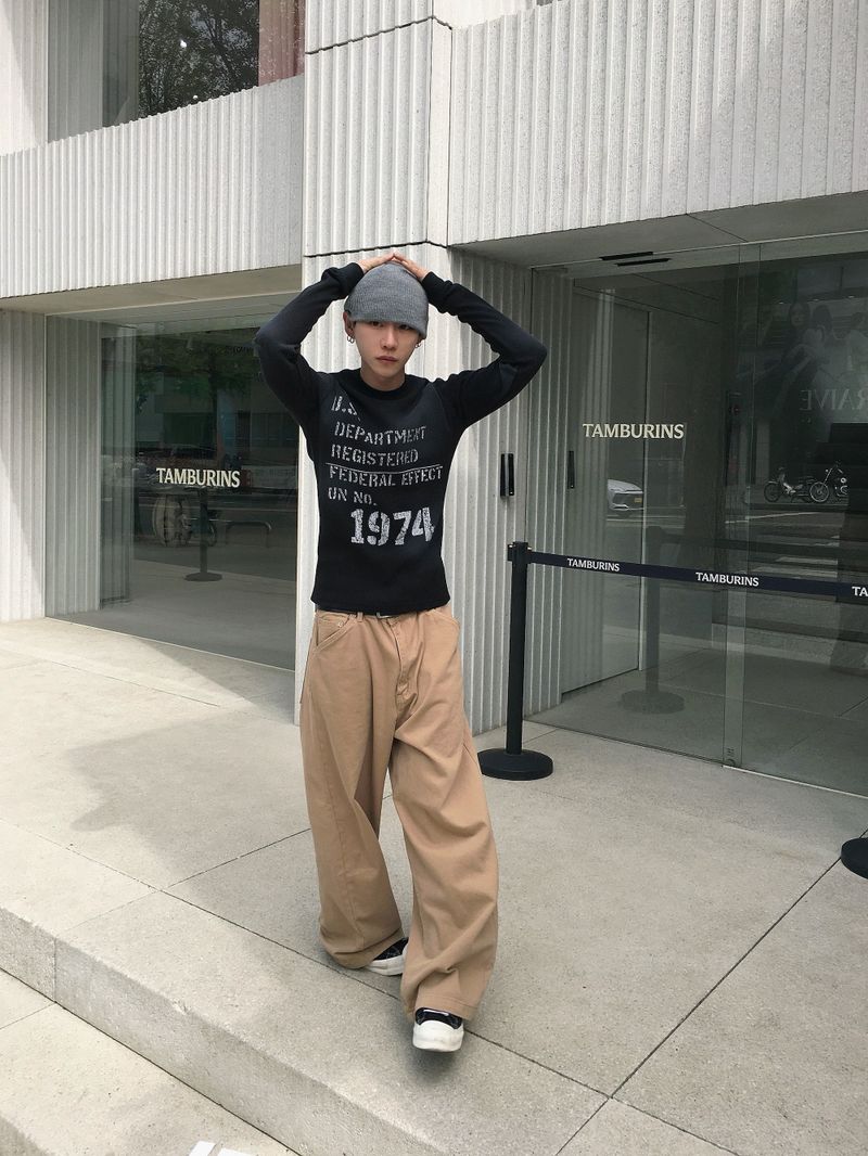 ネオ スタンダード コットン ワイドパンツ4C
