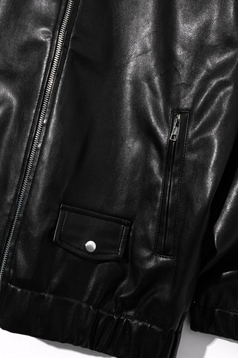 Minimal Rider soft-Leather Jacket J22 Black