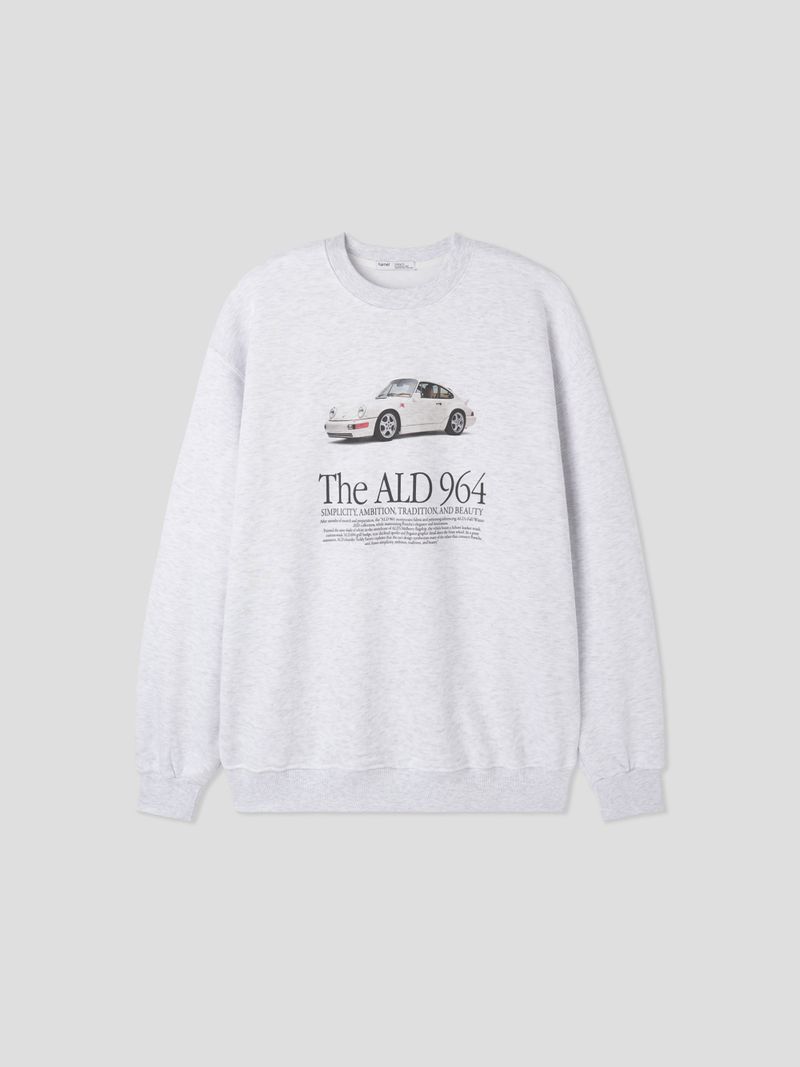 Old-Car basic Sweatshirt 3COLOR