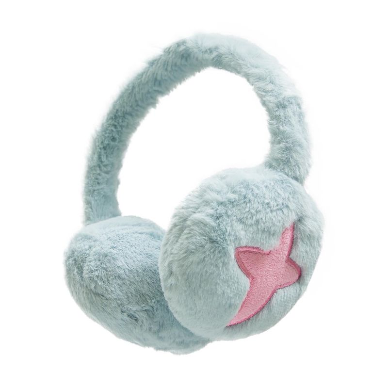 Alien Warm Up Earmuffs（Blue Fur）