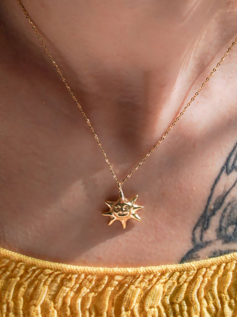 OVERGREY（オーバーグレイ）の「Baby Apollo Necklace - Gold（Accessories）」