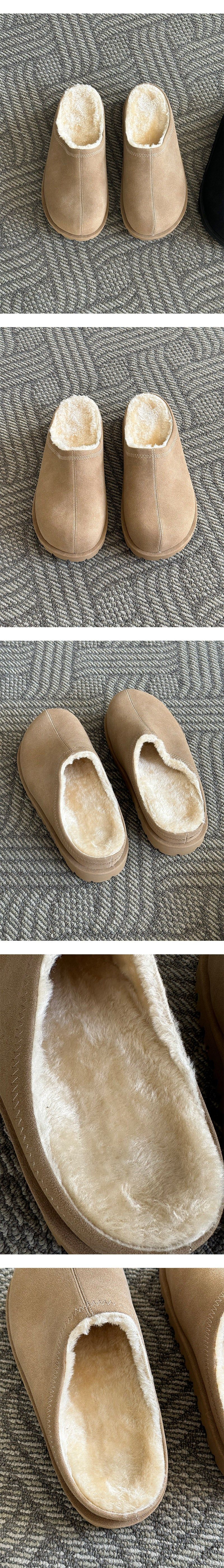 [HANDMADE] Fur ugg mule(2color)