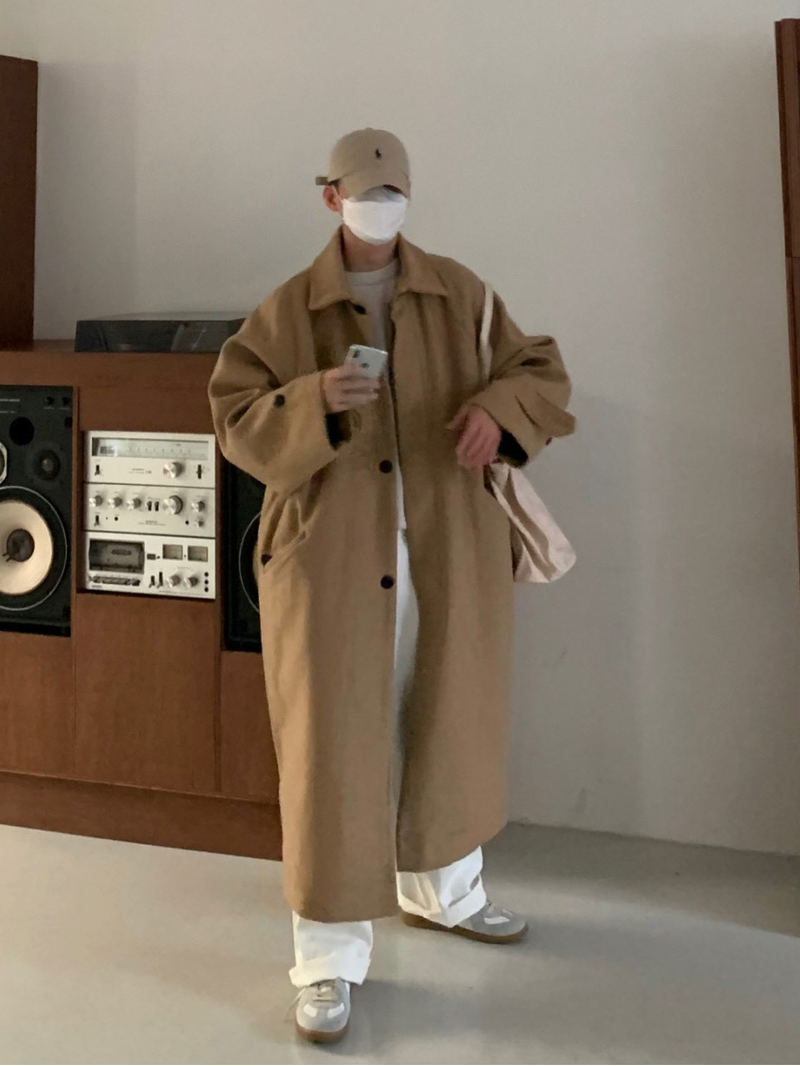 Nus. Wool Beige Coat
