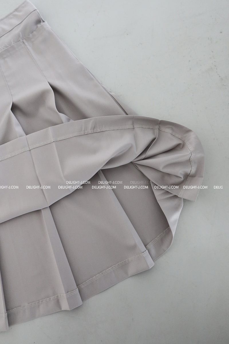Meet pleats pleated midi skirt