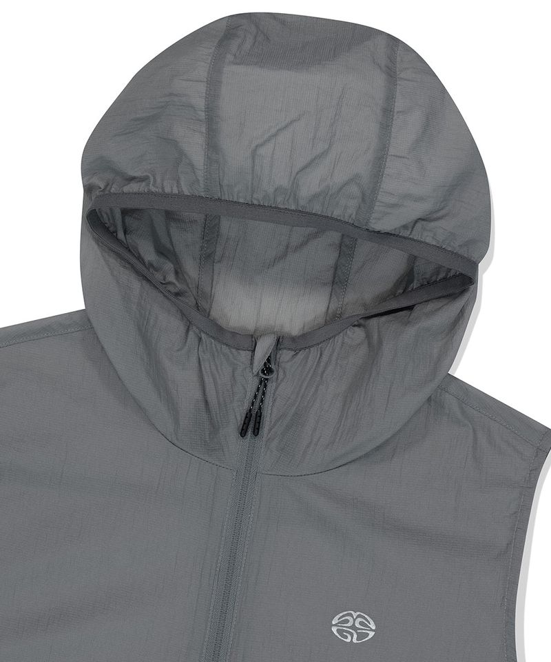 ECLIPSE NYLON HOOD VEST