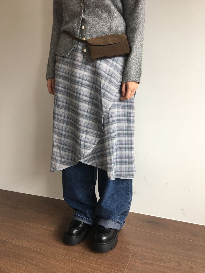 Barrel Wide Balloon Denim (1color)