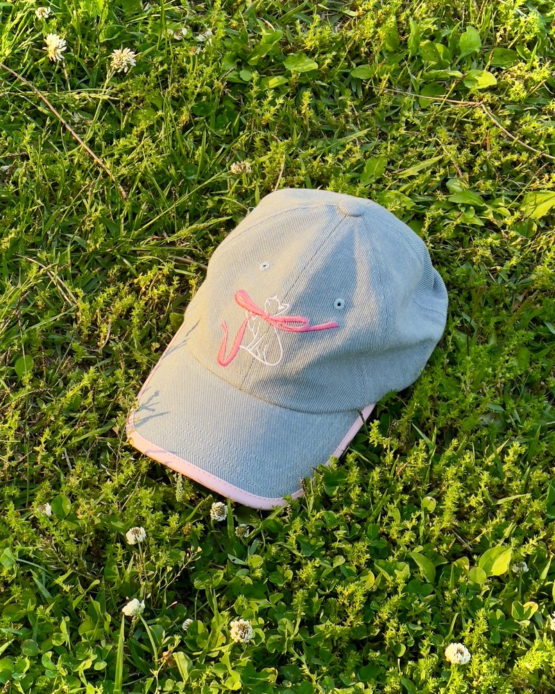 RIBON CAT DENIM BALL CAP