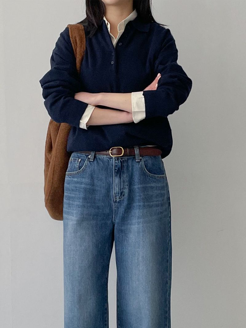 [FW] 562 Brush Wide Denim Pants