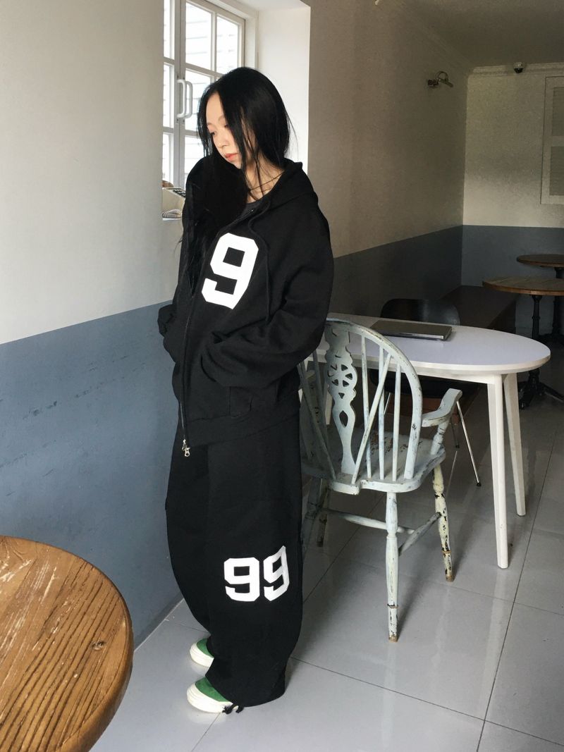 [SET] 99 Round Cargo Sweatpants (3c)
