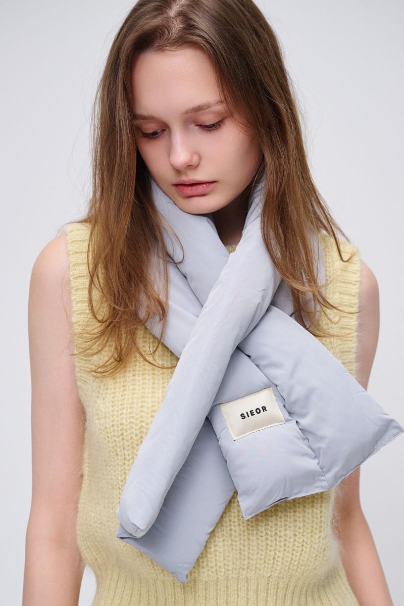 CUDDLY muffler_lightgrey