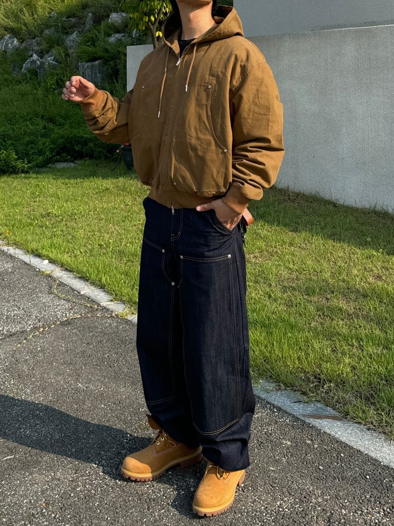 Twinknee denim pants (2color)