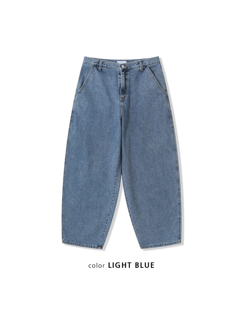 Warner Stone Print Denim Pants 2C