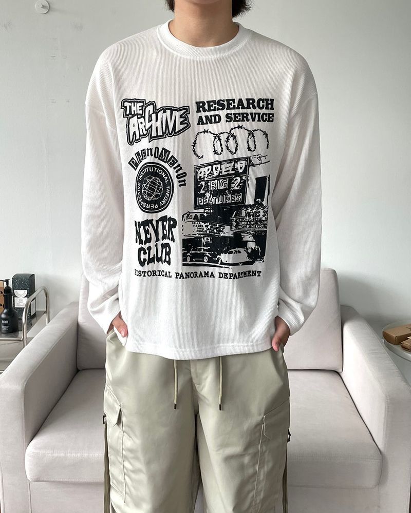 Archive Printed Knit T-Shirt