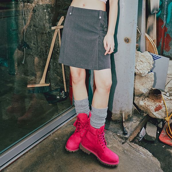 ROMANTIC CROWN（ロマンティッククラウン）の「DOUBLE BELTED SKIRT（Skirts）」