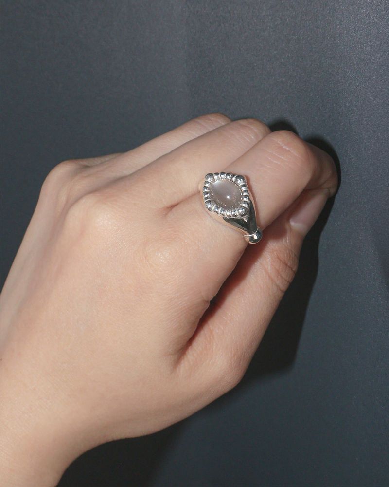 [MADE] bubble oval ring