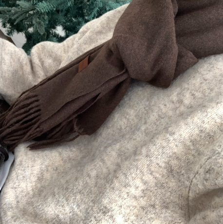 nade Alpaca Overfit Wool Round Knit