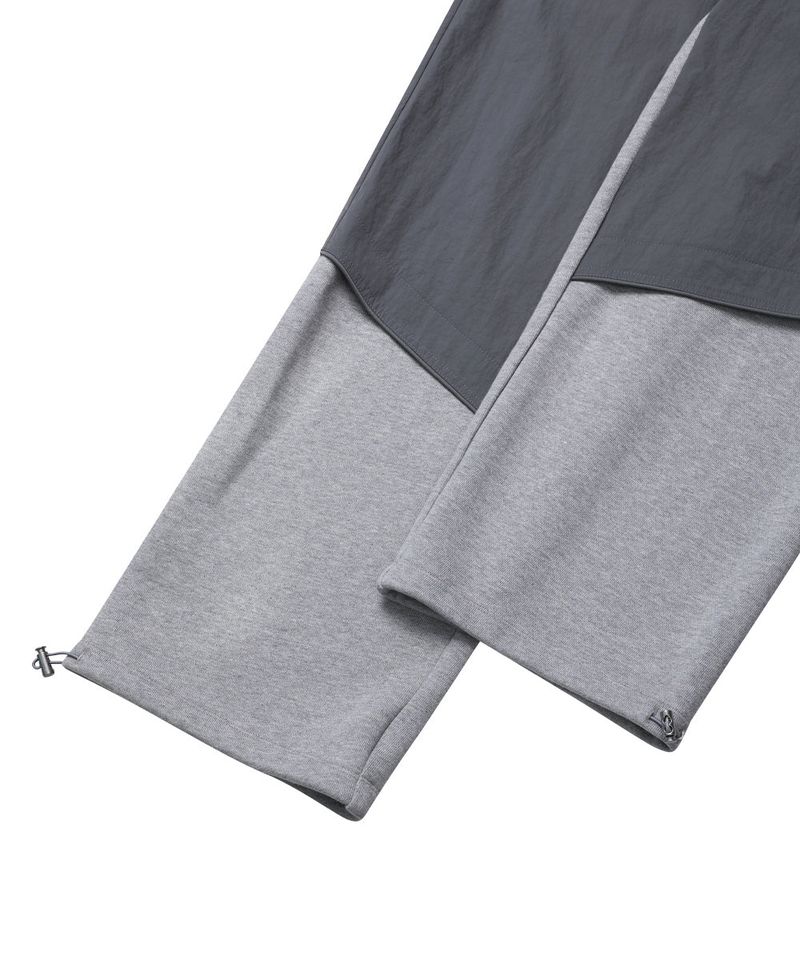PIPPING MIX PANTS_GRAY